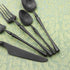 Gugrida Unique & Beautiful Flatware Set, 5 Piece Iridescent Silverware Sets, 18/10 Stainless Steel Reusable Cutlery Set