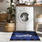 Ottomanson 26" x 35" Laundry Room Rug - Non-Slip Mat for Laundry & Mudroom - Durable and Easy to Clean (Navy)