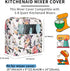 KitchenAid Mixer Cover with Pockets for 5-8 Quart KitchenAid Mixers