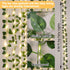 6.56ft 20 8 1 Pack Vines with Lights Battery Operated, LED Pothos with Fairy Lights, Leaf Lights with Modes, Fake Vines