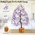 Crocon Amethyst Gemstone Tree Feng Shui Figurine Money Bonsai Good Luck Chakra Balancing