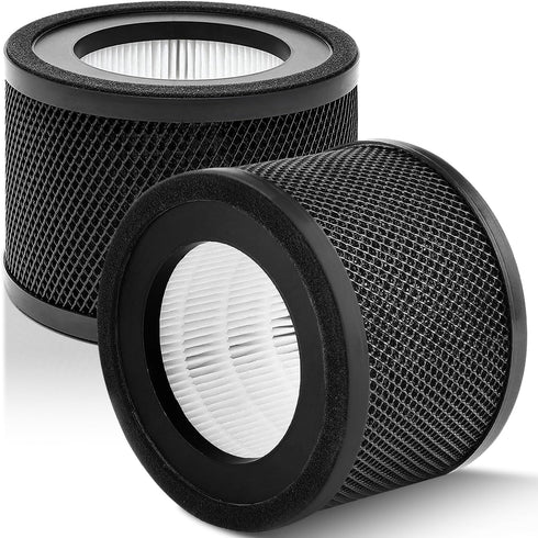 Lichelete AP001 EE014 Filter - 2 Pack H13 True HEPA Replacement Filter Compatible with TaoTronics and VAVA
