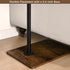 Waipfaru Swivel Height Adjustable Side Table Sofa Tray, Tiltable Sofa Bed Bathroom Study TV Tray C Shaped End Table