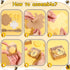 24 Set Baby Shower Bee Party Favors Honeycomb Bee Soap Handmade Scent Soaps with Gift Box Thank You Cards cute Charms