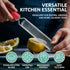 Lemon Zester & Parmesan Cheese Grater - Premium Citrus Grater with Bonus Cleaning Brush & Glove