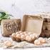 Zhanmai 50 12 Count Dozen 3 4 Pcs Natural Paper Pulp Egg Cartons Blank Bulk Vintage Classical x Style Square Chicken