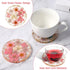 Amabro Set 2, Dried Flower Drink Coasters, Floral Resin Drink Cup Mat of Non-Slip Coasters for Tabletop Protection