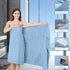 8 Set |2 Sheet,2 4 600GSM Set Piece Bathroom Towel Blue Oversized Large Bath Towels Hand Towels and Washcloths| Ultra