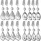 AVLA 16 Pack Tablecloth Weights Kit, Crystal Table Cover Pendants with Metal