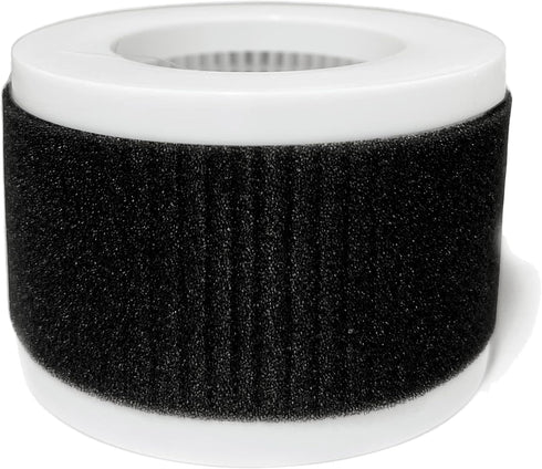 Nispira 2-in-1 True HEPA Replacement Filters for Pro Breeze Mini Air Purifier PB-P02 PB-P02F, 1 Pack