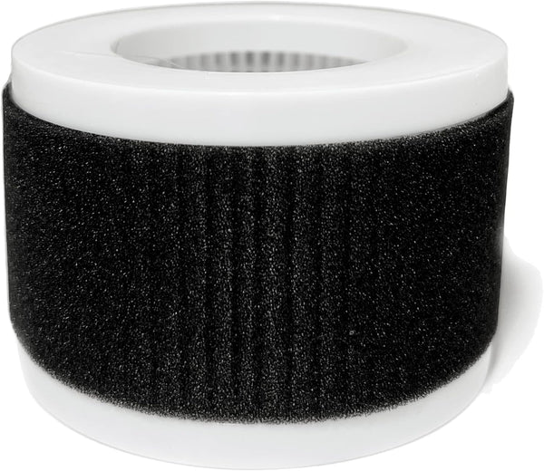 Nispira 2-in-1 True HEPA Replacement Filters for Pro Breeze Mini Air Purifier PB-P02 PB-P02F, 1 Pack