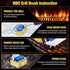 Grill Brush Bristle Free for Outdoor Grill, Steam Grill Cleaning Brush Replaceable BBQ Cleaner Brush Head,Extended