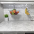 Banana Hanger - Under Cabinet Hook for Bananas, Black, Self-adhesive, Folds-up When Not in Use