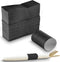 MT Products Black Self-Adhering Bond Paper Napkin Band, 1.5" x 4.25", Pack of 750
