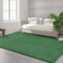 5x8 FlyDOIT Area Rugs for Bedroom Living Room, Green Super Soft Comfy Thickened Memory-Foam Indoor Carpets, Modern