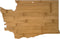 Totally Bamboo Washington State Shaped Serving and Cutting Board