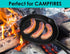 Mirro 8" Pre-Seasoned Cast Iron Skillet, Safe for Indoor & Outdoor Grill Cooking