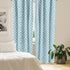 Ambesonne Bear Window Curtains, Cartoon Style Polar Bear Cubs on Sea Backdrop, Lightweight Decor 2-Panel Set, 28" x