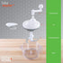 Salsa Master Salsa Maker, Food Chopper, Mixer and Blender, Manual Processor, White