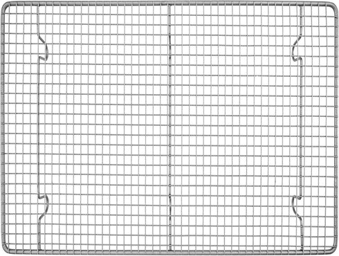 Fat Daddio's CR-HALF Stainless Steel Cooling & Baking Rack, 12 x 17 Inch