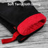 Silicone Oven Mitts - Magnetic Heat Resistant Kitchen Mitts, Black Cotton Anti-Slip for Cooking, Baking, Grilling