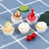 Caperci 500 Count Mini Cupcake Liners, White Muffin Liners, Greaseproof Small Cupcake Wrappers for Baking