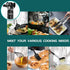 Silicone Cooking Utensil Set, Umite Chef 15pcs Non-stick Kitchen Utensils Set, Best Cookware with Stainless Steel