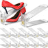 degcicx Shoe Slots Organizer,Adjustable Shoe Stackers,10 Pack Shoe Space Savers,Double Layer Shoe Riser