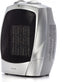 Sohler Ceramic Portable Electric Space Heater, Fan Mode with Adjustable Thermostat, Overheat and Tip-Over Protection, Ideal for Home & Office, Silver by Sohler