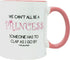 Funny Guy Mugs We Can't All Be A Princess Ceramic Coffee Mug, 11oz, Ideal Funny Coffee Mug for Women & Men