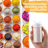 40 Pack 3.5 oz Mimorou Plastic Spice Jar with Shaker Lids Seasoning Containers Plastic Spice Container with Lids