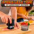 Meat Tenderizer Tool with 56 Sharp Stainless Steel Needle Blades, Safety Lock & Cleaning Brush, Dishwasher Safe