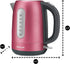 Sencor SWK1774RD 1.7L Stainless Steel Electric Kettle, 1500W Fast Boil
