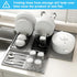 Golener Silicone Coffee Mat Set, 24" x 16" Heat Resistant Bar Mat for Countertop and Coffee Station