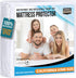 California King Size Mattress Protector Waterproof, Premium 200 GSM Terry Mattress Cover,
