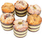 Firlar 6 Pcs Fake Cupcake Faux Cakes Simulation Realistic Food for Decoration Display Props