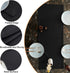 36 Inches 14x36 Inchs Farmhouse Black Table Runner Long Polyester Fabric Washable Rustic Table Runners Small Short
