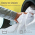 18" SafeRest Waterproof Mattress Protector Queen Size Absorbent Breathable Soft Fitted Bed Cover with Deep Stretchable