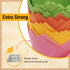 Tulip Cupcake Liners, 160pcs Muffin Liners for Baking by Baker’s Signature, Sturdy, Greaseproof, Easy to Use