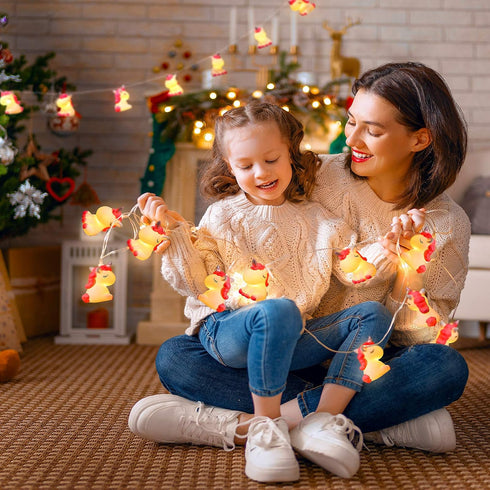 AceList 20 LED Unicorn String Lights for Holiday Wall Window Tree Decorative Lights, Party Yard & Garden Kids Bedroom