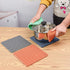 Trivets for Hot Pots and Pans, Decorative Silicone Hot Pads for Kitchen Counter, 4 pcs Square