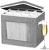 Champagne Flute Storage Box: Hard Shell Stemware Storage Case Organizer for 12 Crystal Champagne Flutes