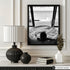 11x14 Poster Master Bath with Wine Poster - Beach View Print - Alcohol Art - Bar Cart Design - Girly Print - Black