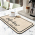 Coffee Bar Mat Rubber Dish Drying Mat For Kitchen Counter Coffee Mat for Home Bar Gift Kitchen Mat Coffee Bar Accessories Decorative Coffee Shop Chocolate Dish Drying Pad 19.5x12in