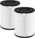AP-T20 Replacement HEPA Filter for Homedics AP-T20 and AP-T20WT Purifier, 3-in-1 True HEPA Filter, Pack of 2