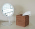 Rattan Tissue Box Cover, Natural Woven Facial Napkin Holder Square (Honey Brown, 5.5x5.5x5.9 Inch)