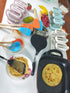 TENTA Kitchen Grip-EZ Premium Chef Series Round Flexible Large Spatula - Heat Resistant, Black