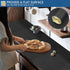 Self-Adhesive Shelf Liner, Waterproof Backed Paper Easy Peel and Stick Contact Liner for Desk Surface (Black)