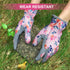 Womens Gardening Weeding Working Gloves - Leather Garden Glove for Women, Thorn Proof for Digging
