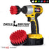 Drill Brush Outdoor Cleaning Attachment - Headstone Cleaning and Restoration - Concrete Stain Remover - Outdoor Garden
